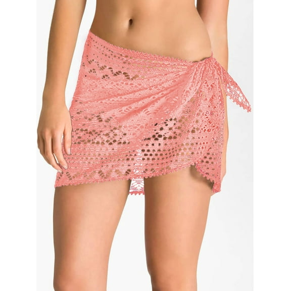 YouLoveIt Women's Swimsuit Cover Up Bikini Beach Cover-Ups Wrap Skirt Swimwear Bikini Wrap Skirt Beach Cover Up Skirt Beachwear Cover Dress