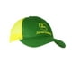 thumbnail image 1 of Gorra de béisbol con logotipo bordado de John Deere, parte trasera de malla, amarilla, 1 of 5