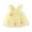 Yellow, variant on THDHVS Baby Girl Dress,Dresses for Girls,Toddler Girl Floral Skater Multipack Dresses Summer Flysleeve A-line Dress Blue 2-3 Years