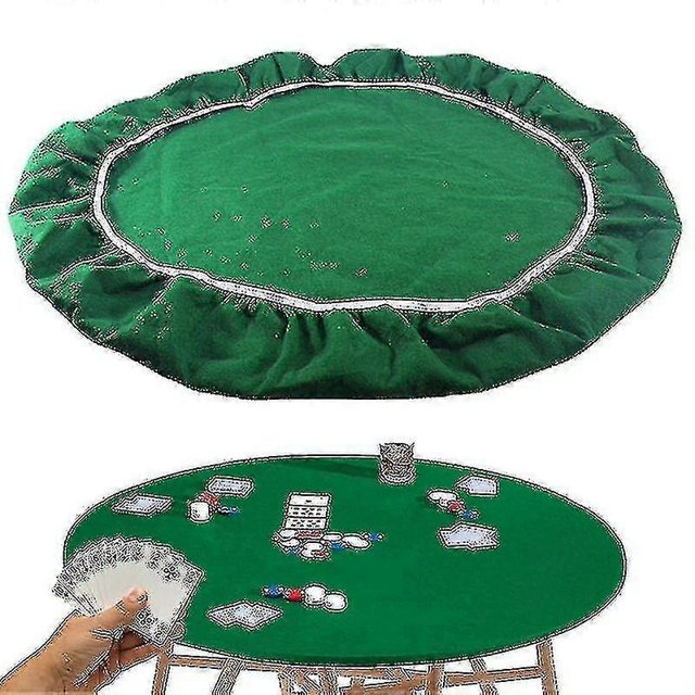 Poker Bridge Card Table Cloth Elastic Cloth for 36 to 48 Inch Table Game Accessories