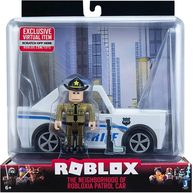 Roblox Action Collection - El vehículo patrulla del vecindario de Robloxia [Incluye artícu Roblox Roblox
