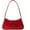 Red, variant on Women's Bowknot Wallet Tramp Handbag Tote Fashion Clutch Red Purse Vegan Leather Y2k Underarm Bags