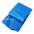 thumbnail image 3 of CIMAXIC 183cm Diameter Round Pool Cover Pool Rain Dustproof Cover for Frame Pools Inflatable Swimming (Blue),72.05"X72.05"X0.39", 3 of 4