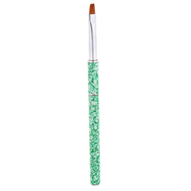 de uñas de cristal Pinceles de dibujo DIY Forros Gel Pintura Salón plano Salvador pinceles de dibujo de arte de uñas