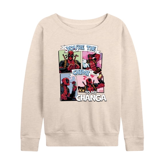 Deadpool - Chimichanga - Women's French Terry Long Sleeve Pullover