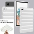 thumbnail image 7 of Case Designed for Samsung Galaxy Tab A9+ 11.0" 2023 SM-X210 / SM-X215 / SM-X216, Stylish Down Jacket Desigh Soft TPU Shockproof Protective Lightweight Tablet Case Cover for Girls Women, White, 7 of 7