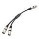 thumbnail image 4 of XLR Female To Male Mic Cable Noise Reduction XLR Female To Dual XLR Male Cable, 4 of 9