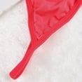 thumbnail image 4 of iHPH7 Thongs for Women, G String Thongs for Women, Lace Underwear for Women, Red One Size, 4 of 5