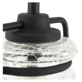 thumbnail image 5 of RV 12V Ceiling Mounted Pendant Light with Crackle Glass Sconce, 5 of 9