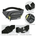 thumbnail image 7 of ROLKFUK SportStastic Mens Crossbody Sling Bag Small Lightweight Waterproof Nylon Chest Pack for Travel Running Daily Commute with Headphone Port, 7 of 7