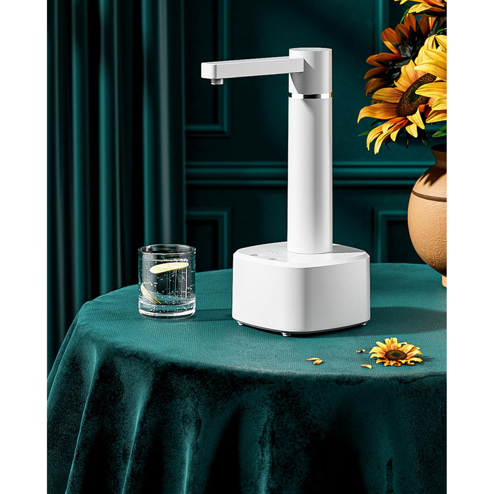Plastic Electric Water with Three Gears Adjustment Water Bucket Bottle Dispenser Suitable for Bucket Water