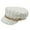White, variant on Women Tweed-Plaid-Newsboy Fiddler Cap Classic Berets Hat Winter Fashion Teens Adjustable