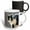 Multicolor, variant on 3drose, Grey and White Tuxedo Cat Vector Art, 11oz Two-tone Blue Mug