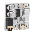 thumbnail image 2 of Placa receptora de sonido Bluetooth, decodificación estéreo sin pérdidas, módulo amplificador de altavoz para coche DIY con indicador LED de 3,7-5V, 2 of 8