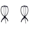 thumbnail image 3 of Soidarity Soporte portátil para cabeza de peluca, para una cómoda exhibición de sombreros, soportes para cabeza de peluca, soporte de negro 2Conjunto, 3 of 6
