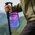thumbnail image 4 of COEQINE Crutch Bag for Women, Elbow Crutch Pouch Purple Teal Galaxy Nebula Broken Leg Crutch Bag, Walking Cane Bag, Forearm Crutch Attachment, Lightweight, for Adults Elderly, 4 of 7