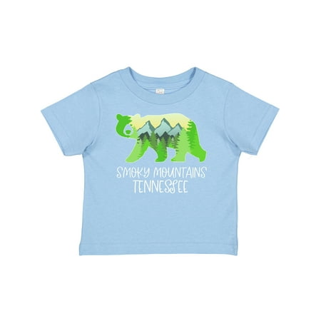 

Inktastic Smoky Mountains Tennessee- Mountains and Bear Shape Gift Baby Boy or Baby Girl T-Shirt