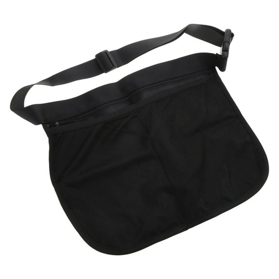 Tennis Ball Holder Training Waist Adjustable Mesh Bag Ball Storage Bag Tennis Balls Holding Accessory