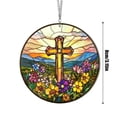 thumbnail image 2 of Acrylic Puzzle Suncatcher, Cross Flower Sea Sun Catchers Puzzle, DIY SunCatchers Puzzles Window Hanging, 2-in-1 Acrylic Jigsaw Puzzle Suncatcher Home & Garden Decor, 3.15 in, 2 of 7