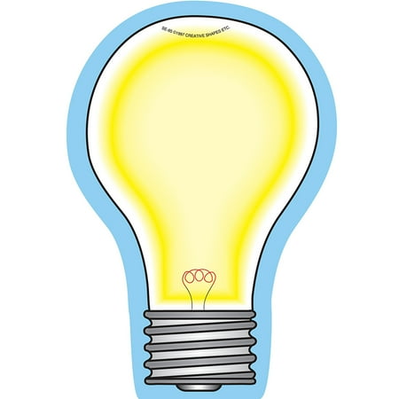 Art Notepad - LIGHT BULB LARGE NOTEPAD