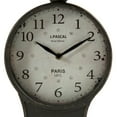 thumbnail image 4 of Zentique 15.25" Black and White Contemporary Scale Clock, 4 of 5