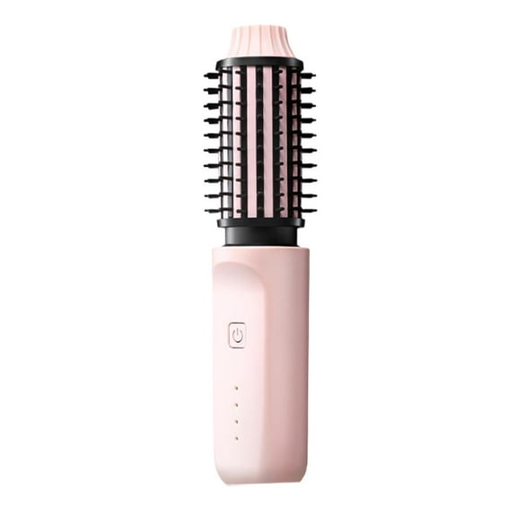 Electric Curling Brush Negative-ion Hair Straightener Curling Fluffy Brush