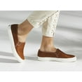 thumbnail image 4 of Keds Double Decker Leather Slip On Sneaker Women Cognac, 4 of 5