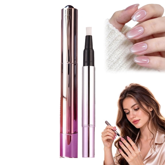 Magnetique 7-in-1 Magnetic Cat Eye Nail Gel Pen, Portable No-Lamp Needed, Base Color & Top Coat Built In(A,1PC)