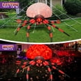 thumbnail image 6 of Yexmas 12FT Halloween Inflatables Outdoor Decorations Giant Spider Decorations with LED Lights and Air Pump Blow up Inflatable Red, 6 of 9
