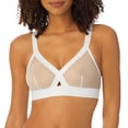 thumbnail image 1 of Bralette sin aros y copa suave para mujer DKNY Sheers blanca, 1 of 4