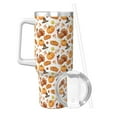 thumbnail image 2 of Bingfone Pumpkins for 40 Oz Stainless Steel Travel Mug Double Wall Water Coffee Cup for Home,Office, Outdoor Works Great for Ice Drinks and Hot Beverage, 2 of 8