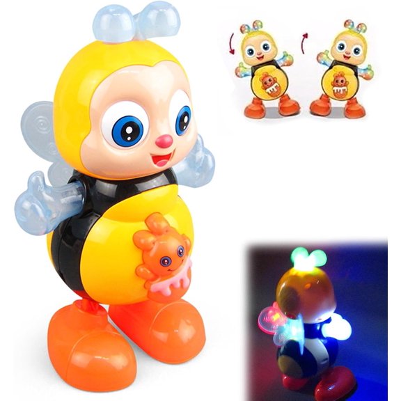 Dancing Bee Toy with Lights and Music, Abejita Chiquitita De Plim Juguete, Juguete De Abejita Con Musica