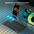 thumbnail image 4 of German layout 10inch Bluetooth wireless keyboard rechargeable For mobile phone tablet iPad Samsung Android iOS Windows, 4 of 10