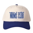 thumbnail image 3 of MOMS CLUB Embroidered Patchwork Trucker Cap | Adjustable Unisex Snapback, Mom Community Essential, 3 of 11