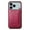 Red, variant on Case For IPhone 17 Pro Max/17 Pro/17 Air/17, Card Slot Holder Stand Shell Magnetic Flip Wallet Case Drop Protection Leather Cover