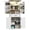 Distressed White, variant on HOMCOM Farmhouse Kitchen Pantry Cabinet with Light, Storage Cabinet, White