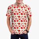 thumbnail image 1 of Balery Fresh Red Tomato Camisa Polo de Hombre con Estampado, de Manga Corta y Tejido Medio, Camisa Tipo Golf Polo-4X-Large, 1 of 6