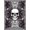 Black White, Pattern 4, variant on ODIKA Beast Graphic Bold Gothic Streetwear Border Dorm Guys Men Skull Flowing Dynamic Pet Friendly & Kids Safe Play for Playroom, Bedroom, Reading Nook