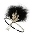 thumbnail image 2 of Señoras 1920s Diadema 20s Rhinestone Beaded Hair Band Diadema 14cm jinwen Diadema Vintage Flapper, 2 of 8