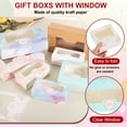 thumbnail image 3 of Uxcell 5.3 x 2.8 x 2" Pink Marble Bakery Boxes, 30 Pack, 3 of 7