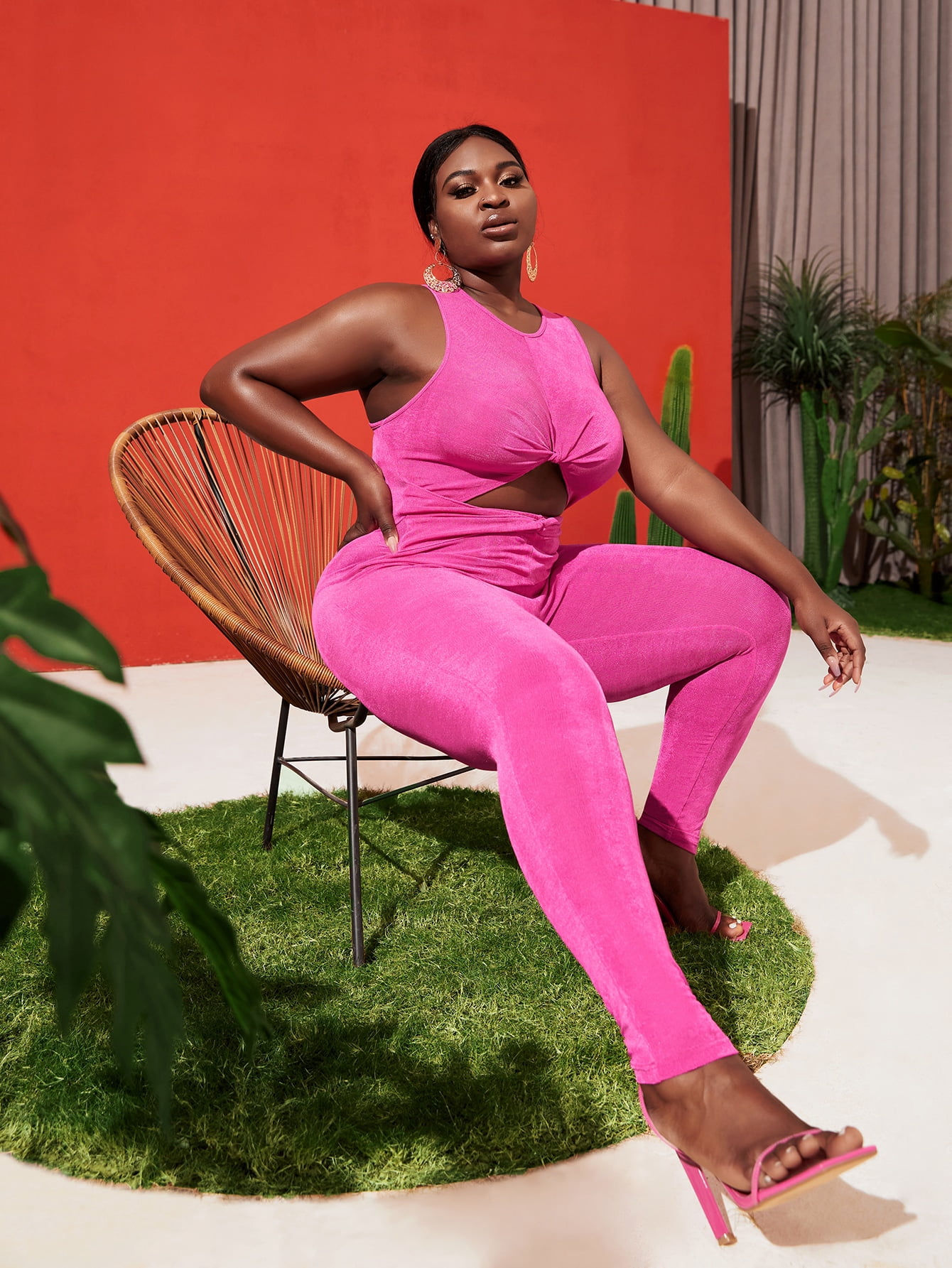 Waist Jumpsuit 2022 Sexy 2XL 