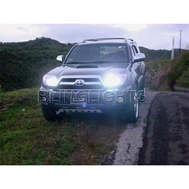 Pour 2006 2007 2008 2009 Toyota 4Runner Ampoules de Phare Blanc Brillant Set