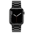 thumbnail image 2 of Dwitch for Apple Watch Band 49mm 45mm 44mm 42mm,Stainless Steel Metal iWatch Band Case for Apple iWatch Ultra 2/1 Series 9 8 7 SE/6 5 4 3 2 1 Men and Women,Black, 2 of 7