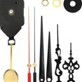thumbnail image 5 of Kits de mecanismo de movimiento de reloj de reemplazo de reloj de de eje largo DIY 2 juegos de manos Zulema piezas de repuesto del reloj, 5 of 5