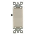 thumbnail image 2 of Leviton Mfg M36-05601-2TM 10 Count Light Almond 15 Amp Single Pole Decora Switch, 2 of 2