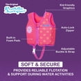 thumbnail image 4 of Puddle Jumper AquaStar Fabric Toddler Swim Training Swim Vest, up to 40lbs (18kg) Weight Capacity, 4 of 14