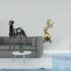 thumbnail image 2 of Estatua de perro de resina,Estatua de perro galgo de resina con forma de animal,Figura de escritorio,Estante de estatua de caballo para escritorio,oficina,decoración del hogar,Figura, 2 of 8