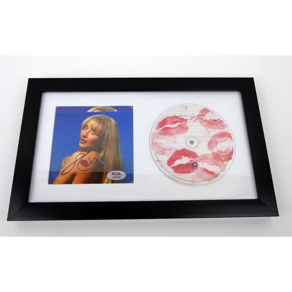 Sabrina Carpenter Espresso Signed Autograph Short N' Sweet CD Framed PSA/DNA COA A