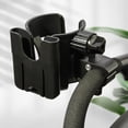 thumbnail image 2 of LOVEVER Bike Cup Holder for Walker  Stroller Cup Holder Attachment with Phone Holder  Wheelchair/Stroller Accessories for Rollator  Bike  Scooter  Travel Essential, 2 of 6