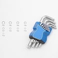 thumbnail image 4 of Lefu 9PCS L-Type Double-End Screwdriver Hexagonal Torx Wrench Set Hand Tools Spanner, 4 of 8